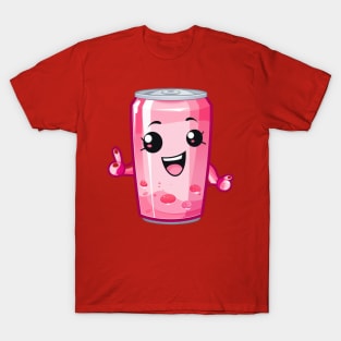 Soft drink cute T-Shirt cute giril T-Shirt